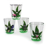 Cannabuds Shot Glasses (4 pcs)