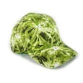 Baseball Cap Cannabis Print