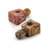 Carved Soapstone Pipe Mini