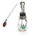 Glass Bong Leaf Mini