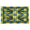 Batik Throw-over Leaves