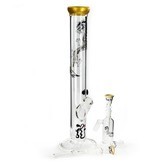 Glass Bong Golden Dragon Straight