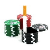 Pocket Ashtray Poker Chips