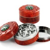Metal Grinder Wood Finish Compass (3 parts)