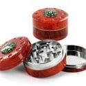 Metal Grinder Wood Finish Compass (3 parts)