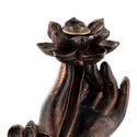 Bronze Hand Backflow Incense Holder