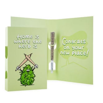 Greeting Card "Home Is Where the Herb Is"