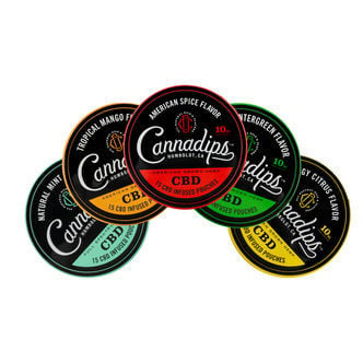 CBD Infused Hemp Snus Pouches (Cannadips)