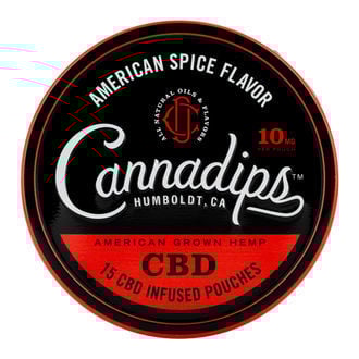 CBD-infundierte Hanf-Snus-Beutel (Cannadips)