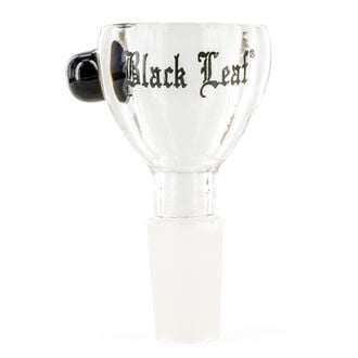 Glass Bowl (Black Leaf)