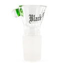 Glass Bowl Cylinder with Glass Screen (Black Leaf)