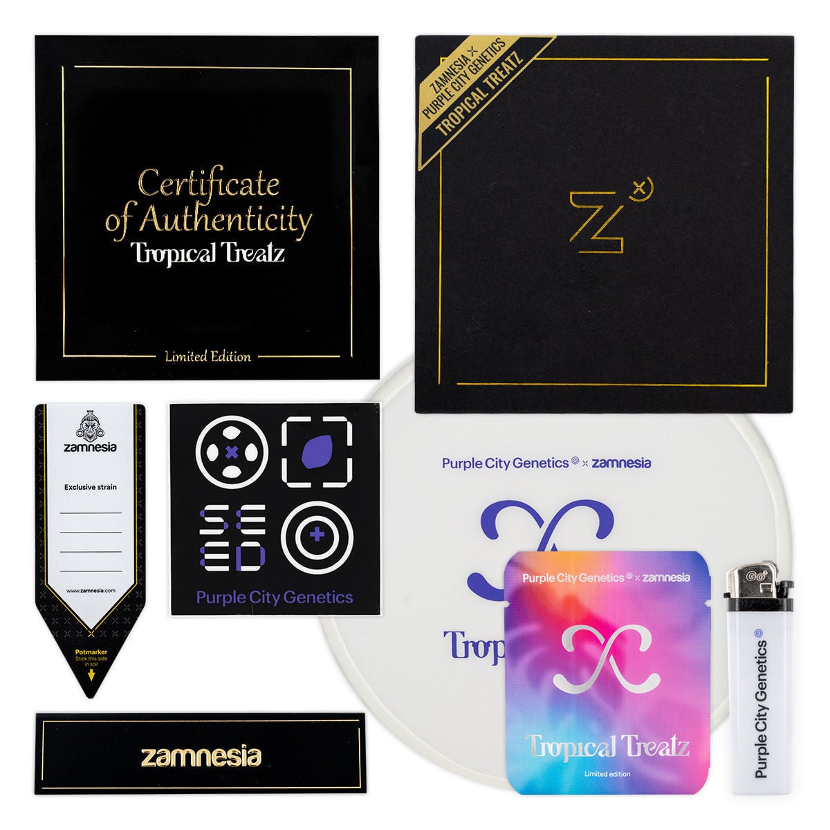 Tropical Treatz | Purple City Genetics x Zamnesia