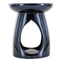 Black Ceramic Essential Oil Burner