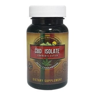 CBD Isolate Capsules 10mg (Nine Mile Botanicals)