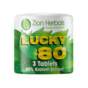 Lucky 80 Kratom Tablets 80% (Zion Herbals)