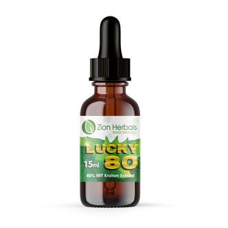 Lucky 80 Liquid Kratom Extract 80% (Zion Herbals)