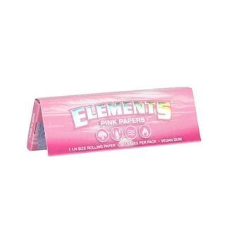 Elements Pink Rolling Papers 1¼