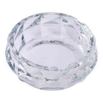 Exquisite Faceted Glass Ashtray (Fujima)