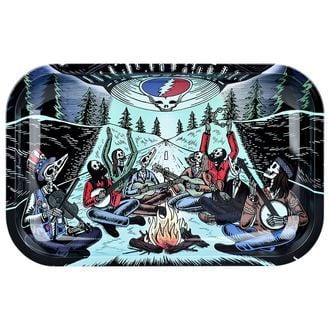 Metal Rolling Tray With Lid Medium (Grateful Dead x Pulsar)