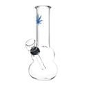 Lil Leaf Bubble Beaker Mini Bong