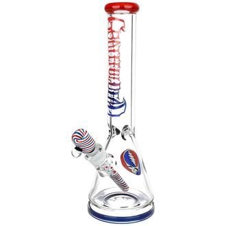 Glass Beaker Bong Liberty (Grateful Dead x Pulsar)