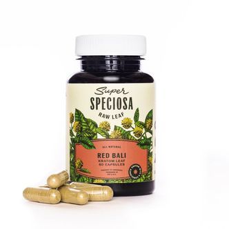 Kratom Bali Red Capsules (Super Speciosa)