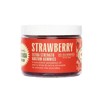 Strawberry Kratom Gummies (Super Speciosa)