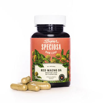 Kratom Maeng Da Red Capsules (Super Speciosa)