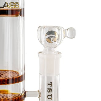 Triple Honeycomb Turbine Bong 18'' (Tsunami Glass)
