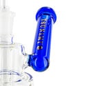 Side Neck Shower Head Dab Rig 10'' (Tsunami Glass)