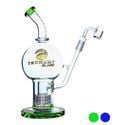 Shower Head Globe Dab Rig 11'' (Tsunami Glass)