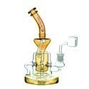 Shower Head Recycler Dab Rig 9″ (Tsunami Glass)