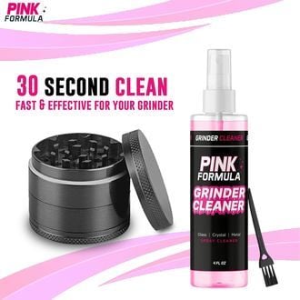 Grinder Cleaner w/Brush (Pink Formula)