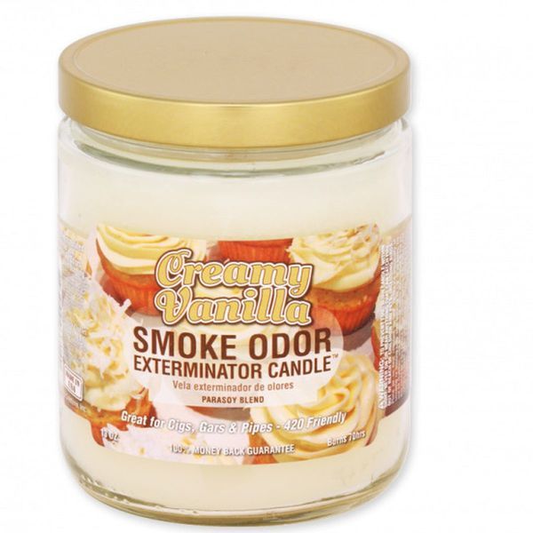 Candle Creamy Vanilla (Smoke Odor Exterminator)