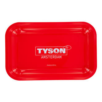 Metal Rolling Tray Red ''Tyson Amsterdam'' (TYSON 2.0)