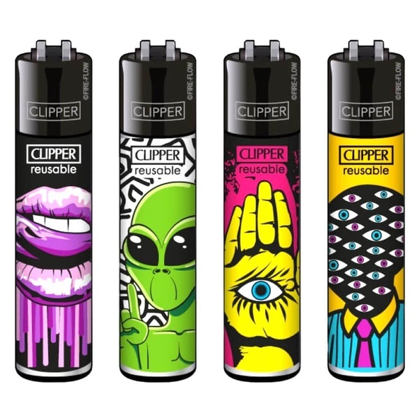 Lighter Clipper Love Martians