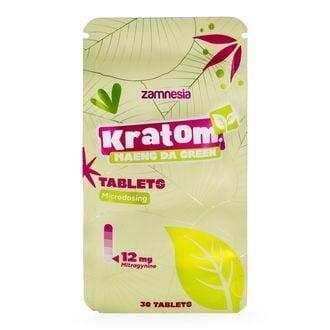 Kratom Microdosing Tablets - Maeng Da Green (Zamnesia)
