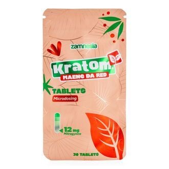 Kratom Microdosing Tablets - Maeng Da Red (Zamnesia)