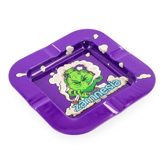 Budhead Square Metal Ashtray (Zamnesia)