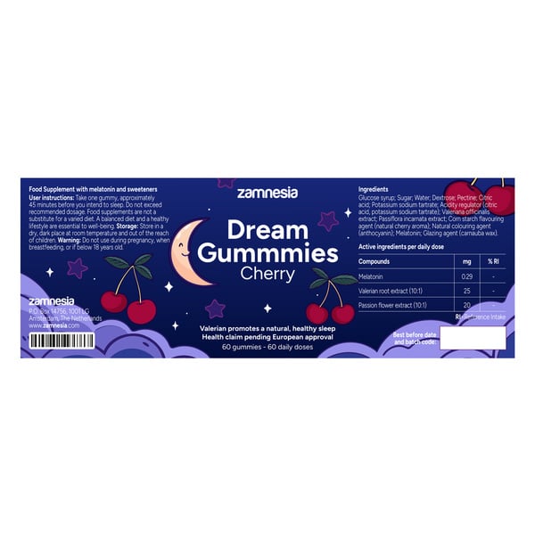 Dream Gummies Cherry (Zamnesia)