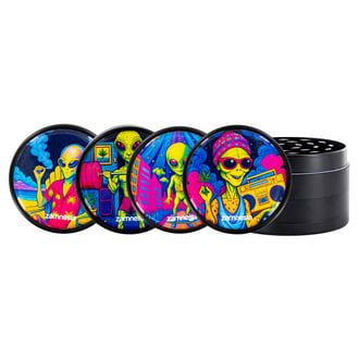 Area 420 Metall-Grinder-Kollektion (Zamnesia) - 4-teilig Ø63mm