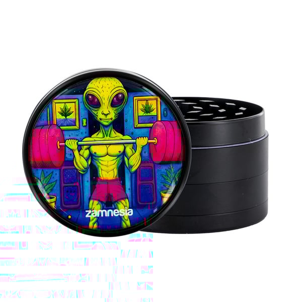 Area 420 Metal Grinder Collection (Zamnesia) - 4-Part Ø63mm