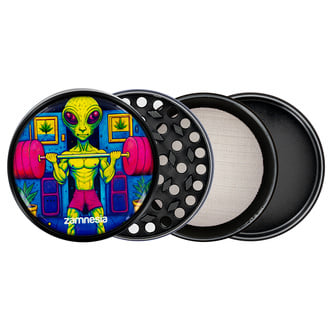 Area 420 Metal Grinder Collection (Zamnesia) - 4-Part Ø63mm