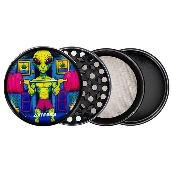 Area 420 Metal Grinder Collection (Zamnesia) - 4-Part Ø63mm