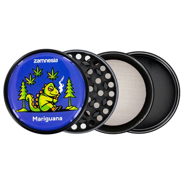 Puff Pals Metal Grinder Collection (Zamnesia) - 4-Part Ø63mm