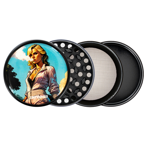 Bad Bitches Metal Grinder Collection (Zamnesia) - 4-Part Ø63mm