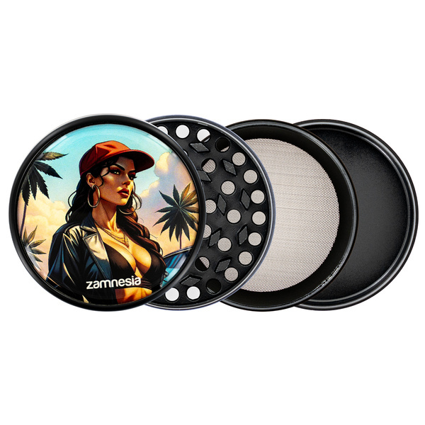 Bad Bitches Metal Grinder Collection (Zamnesia) - 4-Part Ø63mm