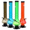 Beaker Base Acrylic Water Pipe 12" 