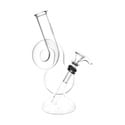 Upside Down Twisted Bubble Water Pipe (Phoenix Rising)