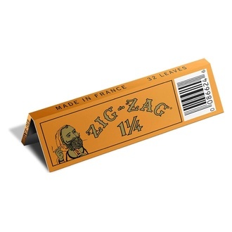 French Orange Rolling Papers 1 1/4 (Zig Zag)